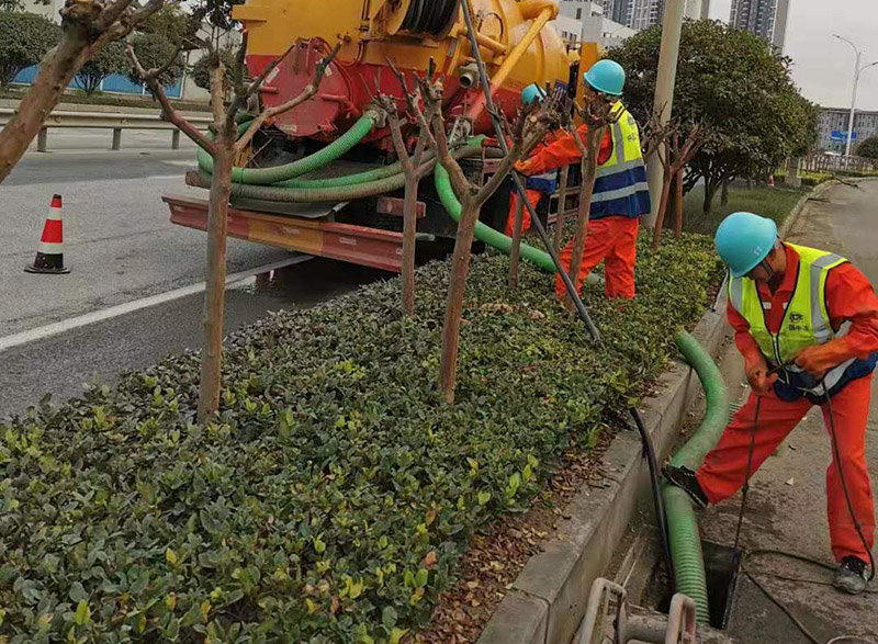 龙泉市政管道清淤